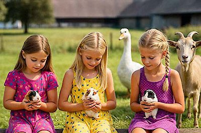 Osterferien auf dem Bauernhof